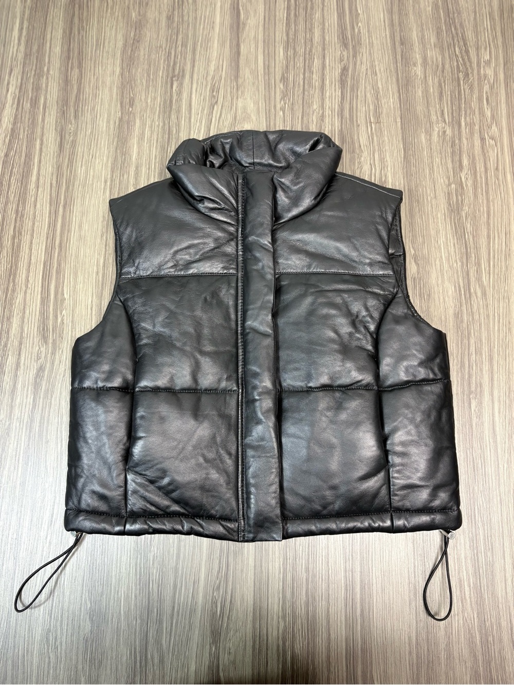 Walter Baker Leather Vest Size Medium